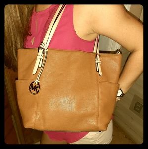 MICHAEL Michael Kors leather shoulder bag